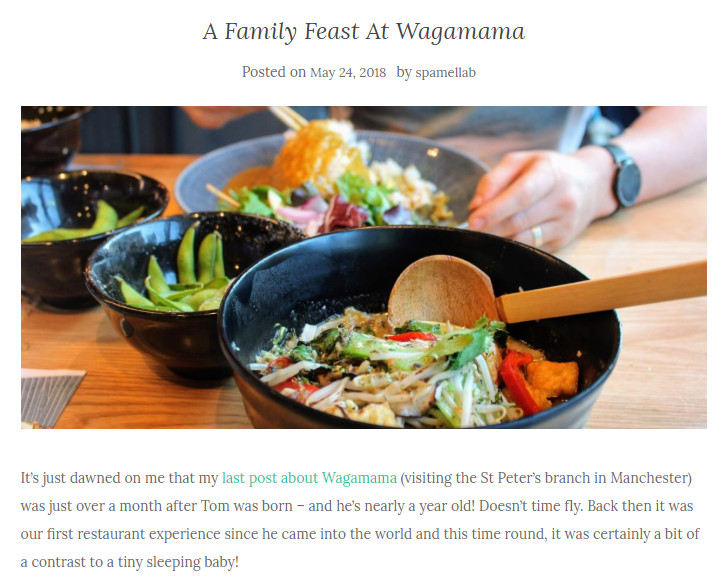 wagamama food bloggers